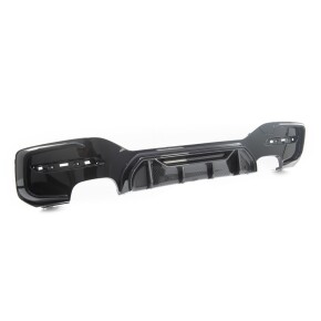 Sport- Heckdiffusor Schwarz Carbon 4-Rohr passt für BMW 1er F20 F21 ab 2015-2019