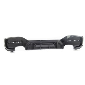Sport- Heckdiffusor Schwarz Carbon 4-Rohr passt für BMW 1er F20 F21 ab 2015-2019