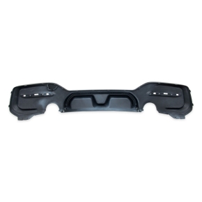 Sport- Heckdiffusor Schwarz matt Duplex passt für BMW 1er F20 F21 ab 2015-2019