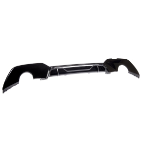 Sportdiffusor Heckdiffusor Schwarz glanz passt für BMW 3er G20 ab 2019-2022