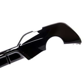 Sportdiffusor Heckdiffusor Schwarz glanz passt für BMW 3er G20 ab 2019-2022