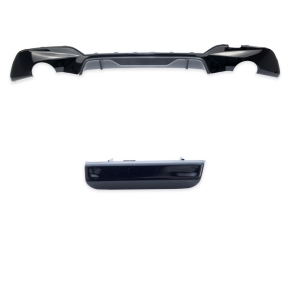 Sportdiffusor Heckdiffusor Schwarz Carbon passt für BMW 3er G20 ab 2019-2022