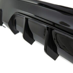 Sportdiffusor Heckdiffusor Schwarz glanz passt für BMW 2er F22 F23 ab 2013-2021
