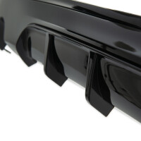 Sportdiffusor Heckdiffusor Schwarz glanz passt für BMW 