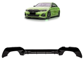  Sportdiffusor Heckdiffusor Schwarz glanz passt für...