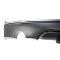 Sportdiffusor Heckdiffusor Schwarz matt passt für BMW 2