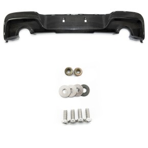 Sportdiffusor Heckdiffusor Carbon Duplex passt für BMW 1er F20 F21 ab 2011-2014