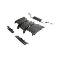 Sportdiffusor Heckdiffusor Carbon Duplex passt für BMW