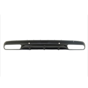 Sport-Heckdiffusor Schwarz matt passt für Mercedes C-Klasse W205 ab 14-18