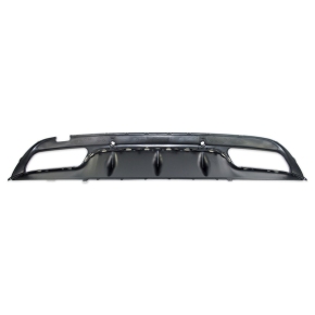 Sport-Heckdiffusor Schwarz matt passt für Mercedes C-Klasse W205 ab 14-18