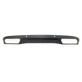 Sport-Heckdiffusor Schwarz matt passt für Mercedes C-Klasse W205 ab 14-18