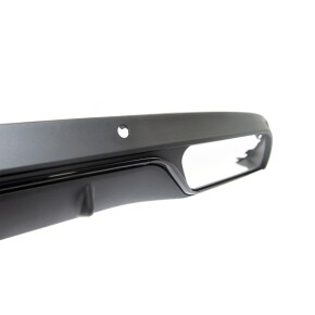Sport-Heckdiffusor Schwarz matt passt für Mercedes C-Klasse W205 ab 14-18