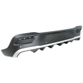 Sport-Heckdiffusor Schwarz + Blenden passt für Mercedes GLE C167 Coupe ab 19-23