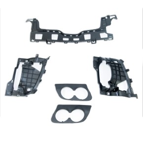 Sport-Heckdiffusor Schwarz + Blenden passt für Mercedes GLE C167 Coupe ab 19-23