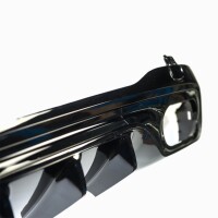  Sport-Heckdiffusor Schwarz + Blenden passt für Mercede