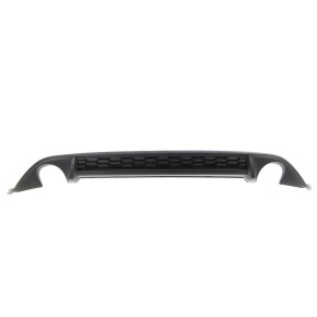 Sport-Heckdiffusor Schwarz matt Duplex passt für VW Golf VII 7 ab 2012-2017