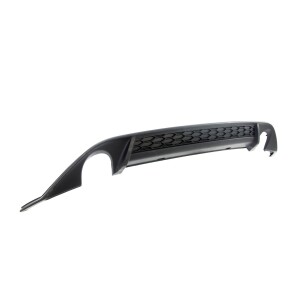 Sport-Heckdiffusor Schwarz matt Duplex passt für VW Golf VII 7 ab 2012-2017