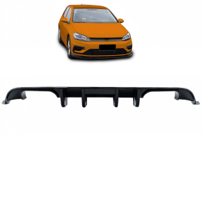 Sport-Heckdiffusor Schwarz glanz passt für VW Golf...