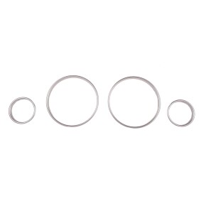 Sport Ringe Kombiinstrument Armaturenbrett Chrom für BMW 5er E39 ab 95-04