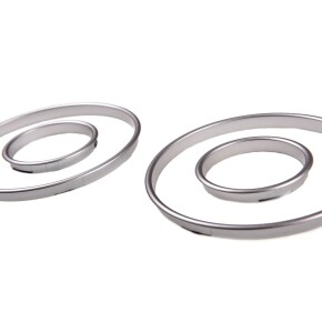 Sport Ringe Kombiinstrument Armaturenbrett Chrom für BMW 5er E39 ab 95-04