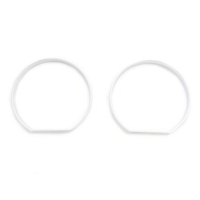 Sport Ringe Kombiinstrument Armaturenbrett Chrom für BMW 3er E46 ab 98-07