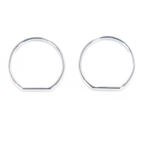 Sport Ringe Kombiinstrument Armaturenbrett Silber für BMW 5er E34 ab 88-96