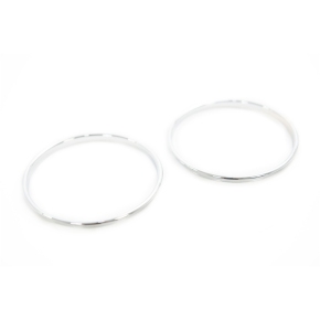 Sport Ringe Kombiinstrument Armaturenbrett Silber für BMW 5er E34 ab 88-96