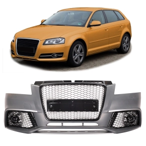 Sportstoßstange EVO vorne + Wabengrill & Gitter...
