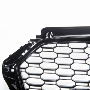 Sport Stoßstange vorne + Grill & Zubehör Silber für Audi A3 8V Facelift ab 16-20