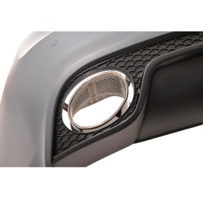 Sport Stoßstange hinten mit Diffusor + Blenden Chrom für Audi A5 8T ab 2007-2016