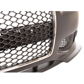 Sportstoßstange EVO vorne + Wabengrill & Gitter NSW für Audi A3 (8P) ab 13-08