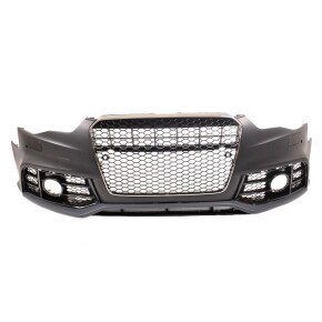 Sportstoßstange EVO vorne + Wabengrill & Gitter NSW für Audi A5 (8T) ab 11-16