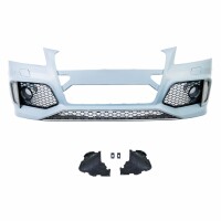 Sportstoßstange vorne + Gitter Schwarz für Audi Q