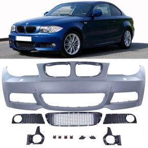 Sportstoßstange vorne + Gitter NSW für BMW 1er...