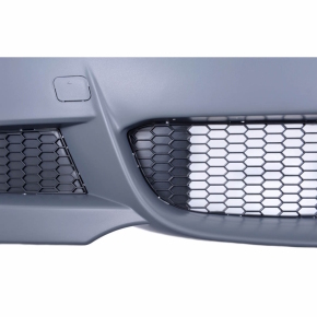 Sportstoßstange vorne + Gitter NSW für BMW 1er E81 E82 E87 E88 ohne PDC ab 04-13