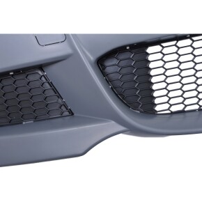 Sportstoßstange vorne + Gitter für BMW 1er E81 E82 E87 E88 mit PDC+SRA ab 04-13