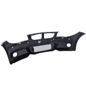 Sportstoßstange vorne + Gitter für BMW 1er E81 E82 E87 E88 mit PDC+SRA ab 04-13