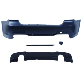 Sportstoßstange hinten + Diffusor Duplex für BMW 3er (E90) ohne PDC ab 05-11