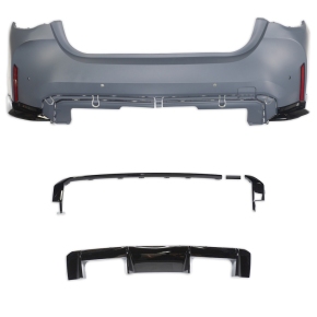 Sportstoßstange EVO hinten + Diffusor für BMW 4er (G22) Vorfacelift PDC ab 20-24