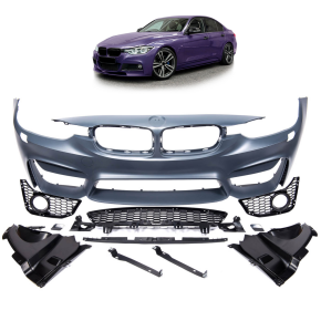 Sportstoßstange EVO vorne + Gitter für BMW 3er...