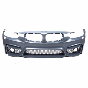Sportstoßstange EVO vorne + Gitter für BMW 3er (F30/F31) SRA ab 11-19 