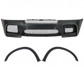 Sportstoßstange EVO vorne + Gitter für BMW X5 (E70) LCI ab 2010-2013