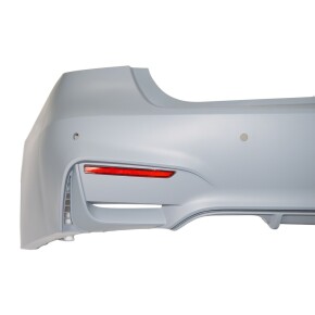 Sportstoßstange EVO hinten + Diffusor für BMW 3er (F30/F31) PDC ab 2011-2019