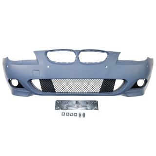 Sportstoßstange vorne + Gitter für BMW 5er LCI (E60/E61) PDC SRA ab 07-10