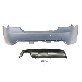  Sportstoßstange hinten + Diffusor für BMW 5er LCI (E60) Limousine PDC ab 07-10