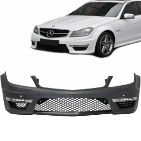 Sportstoßstange vorne + Tagfahrlicht für Mercedes C-Klasse (W204/S204) ab 07-15