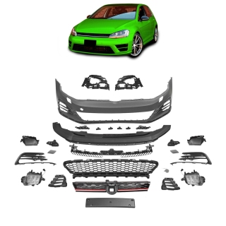 Sportstoßstange vorne + Kühlergrill für VW Golf VII 7 Vorfacelift SRA ab 12-17