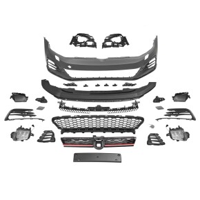 Sportstoßstange vorne + Kühlergrill für VW Golf VII 7 Vorfacelift SRA ab 12-17