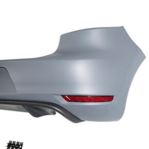  Sportstoßstange hinten + Diffusor Duplex für VW Golf VI 6 ab 2008-2012