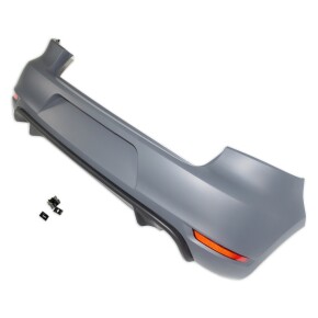  Sportstoßstange hinten + Diffusor Duplex für VW Golf VI 6 ab 2008-2012